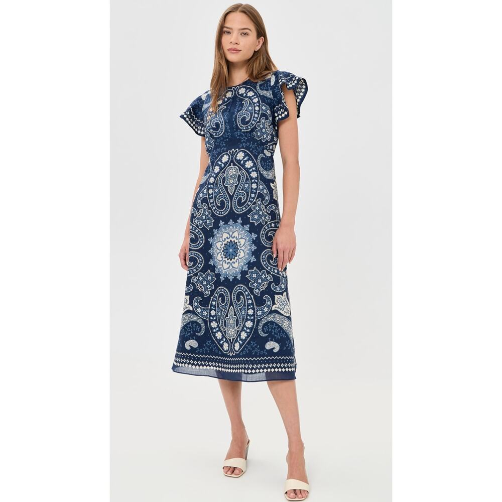 Sea Emelina Print Midi Dress
